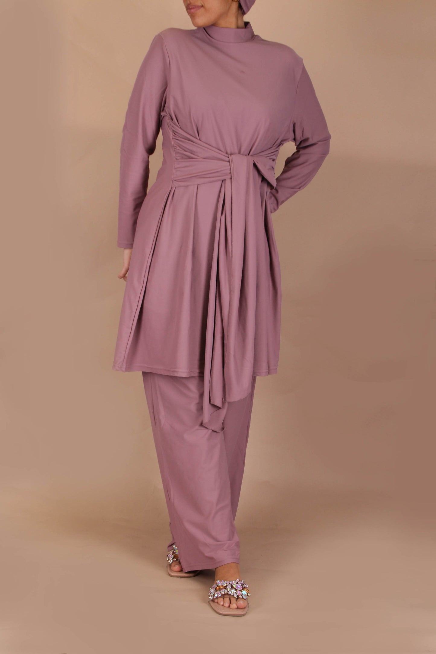 Burkini Maldives - Vieux rose