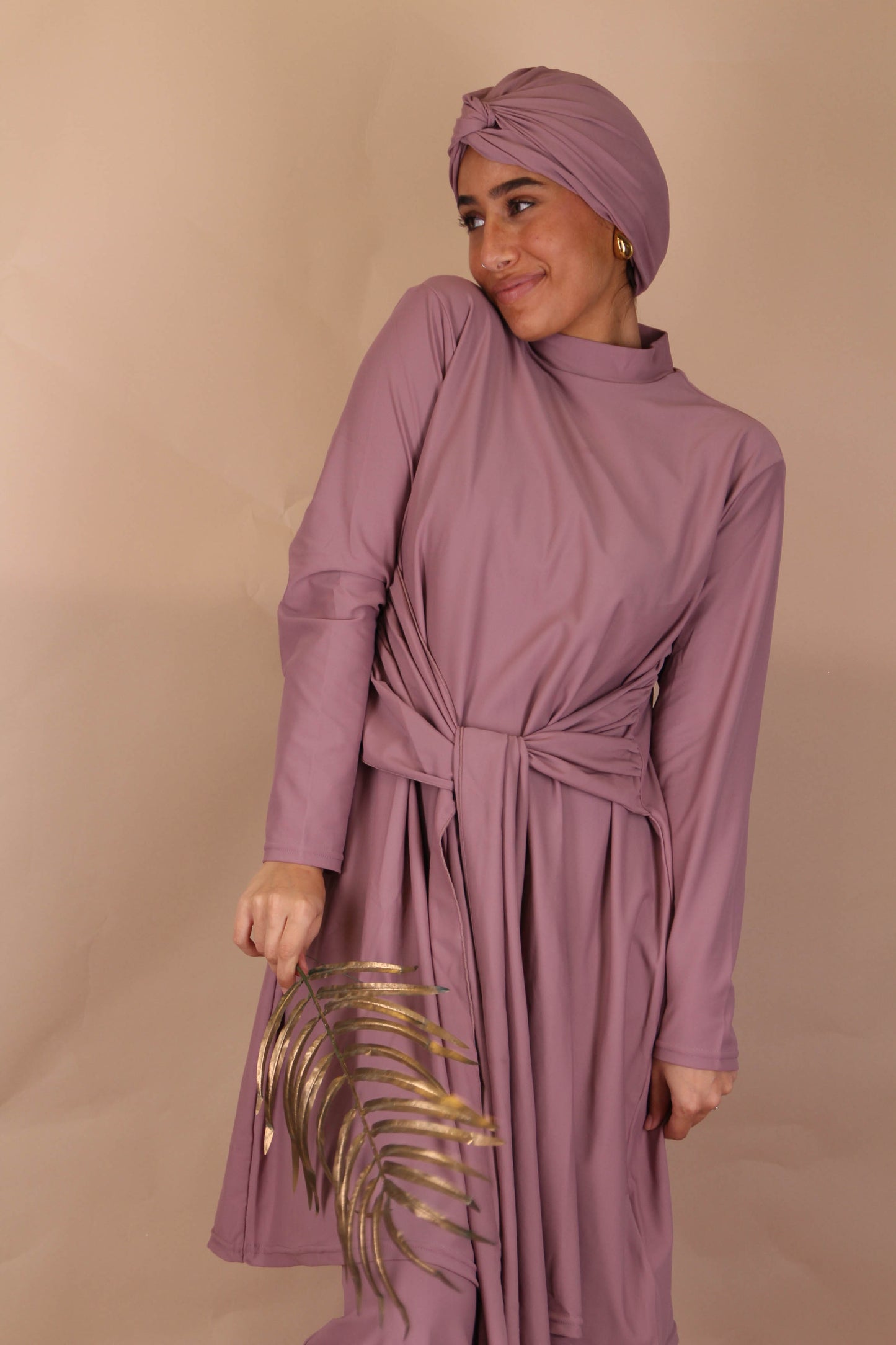 Burkini Maldives - Vieux rose