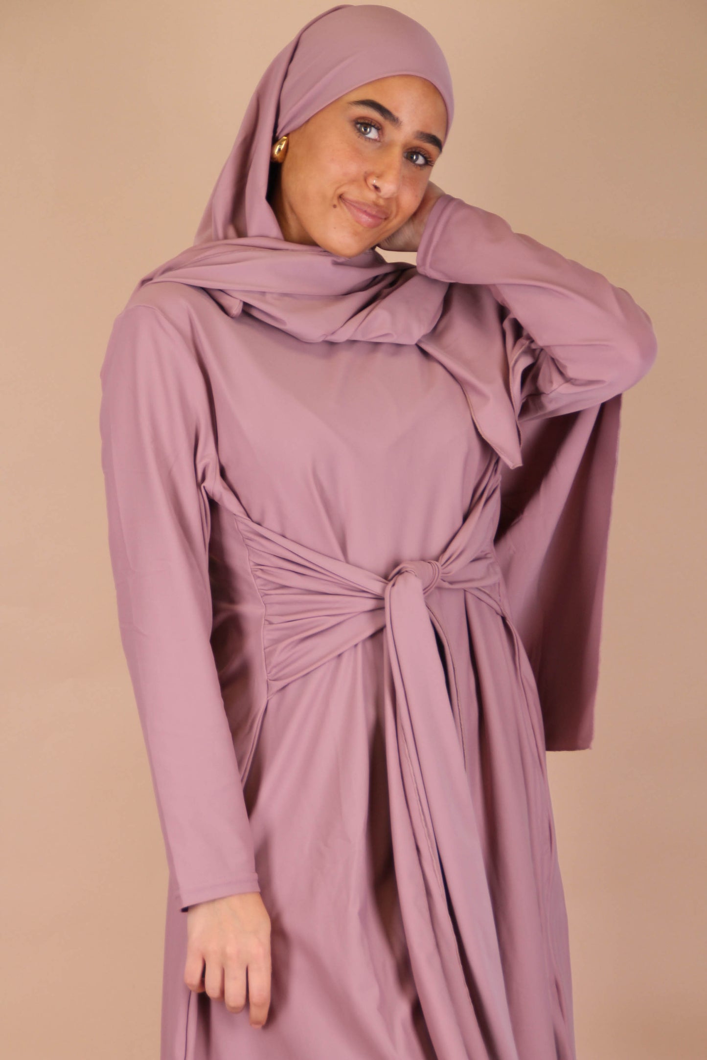 Burkini Maldives - Vieux rose