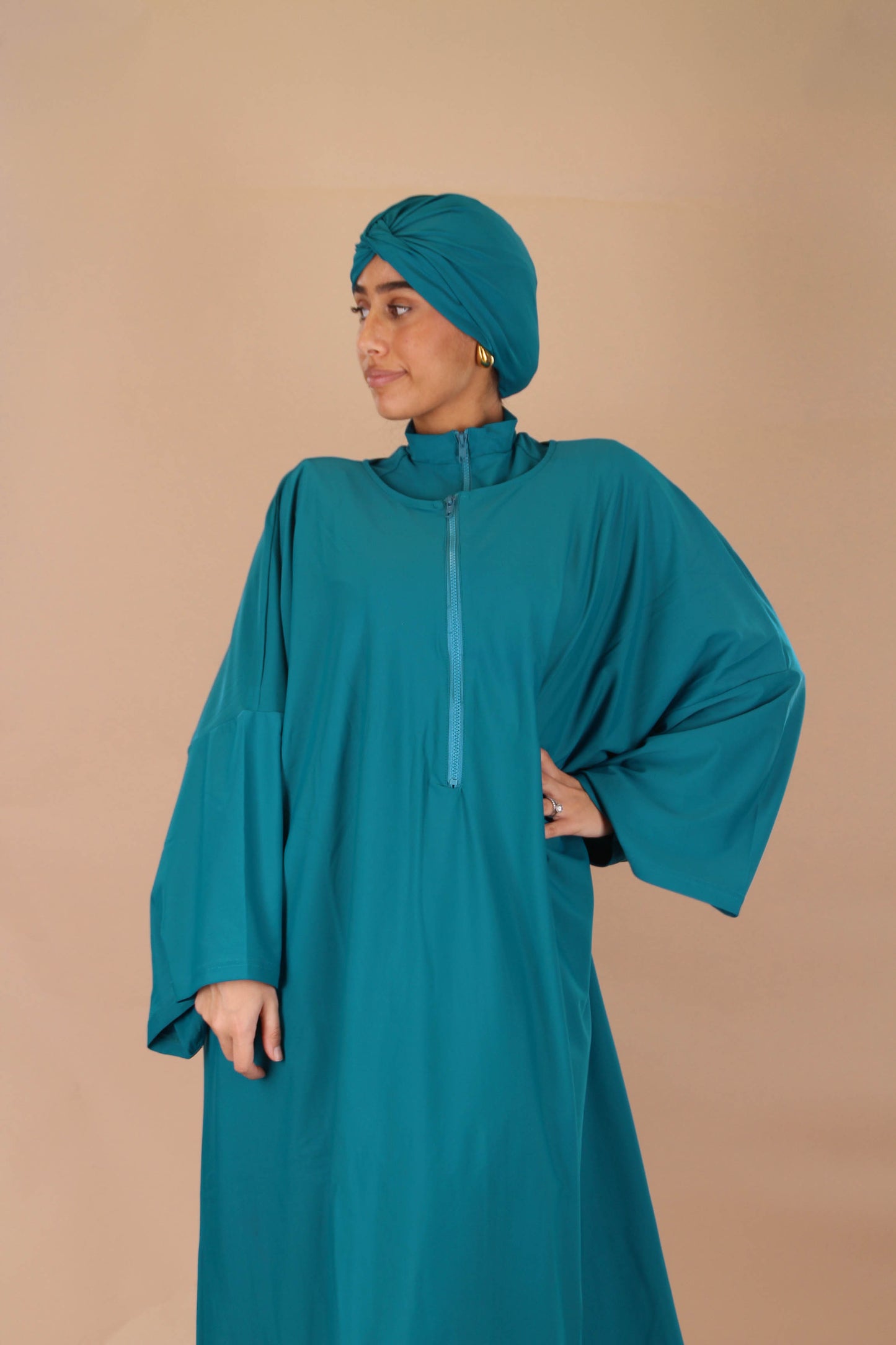 Burkini Tunis - Bleu canard