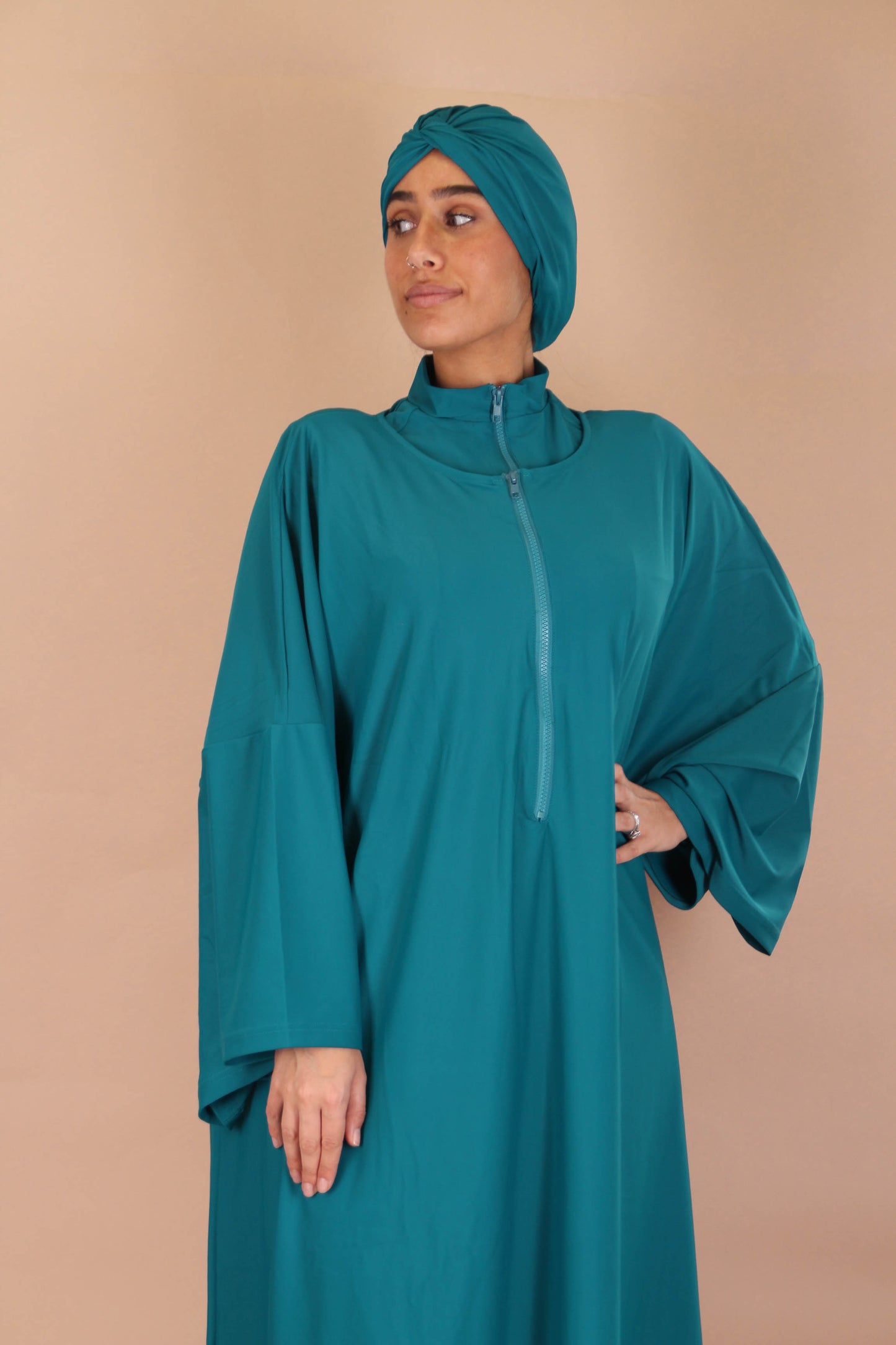 Burkini Tunis - Bleu canard