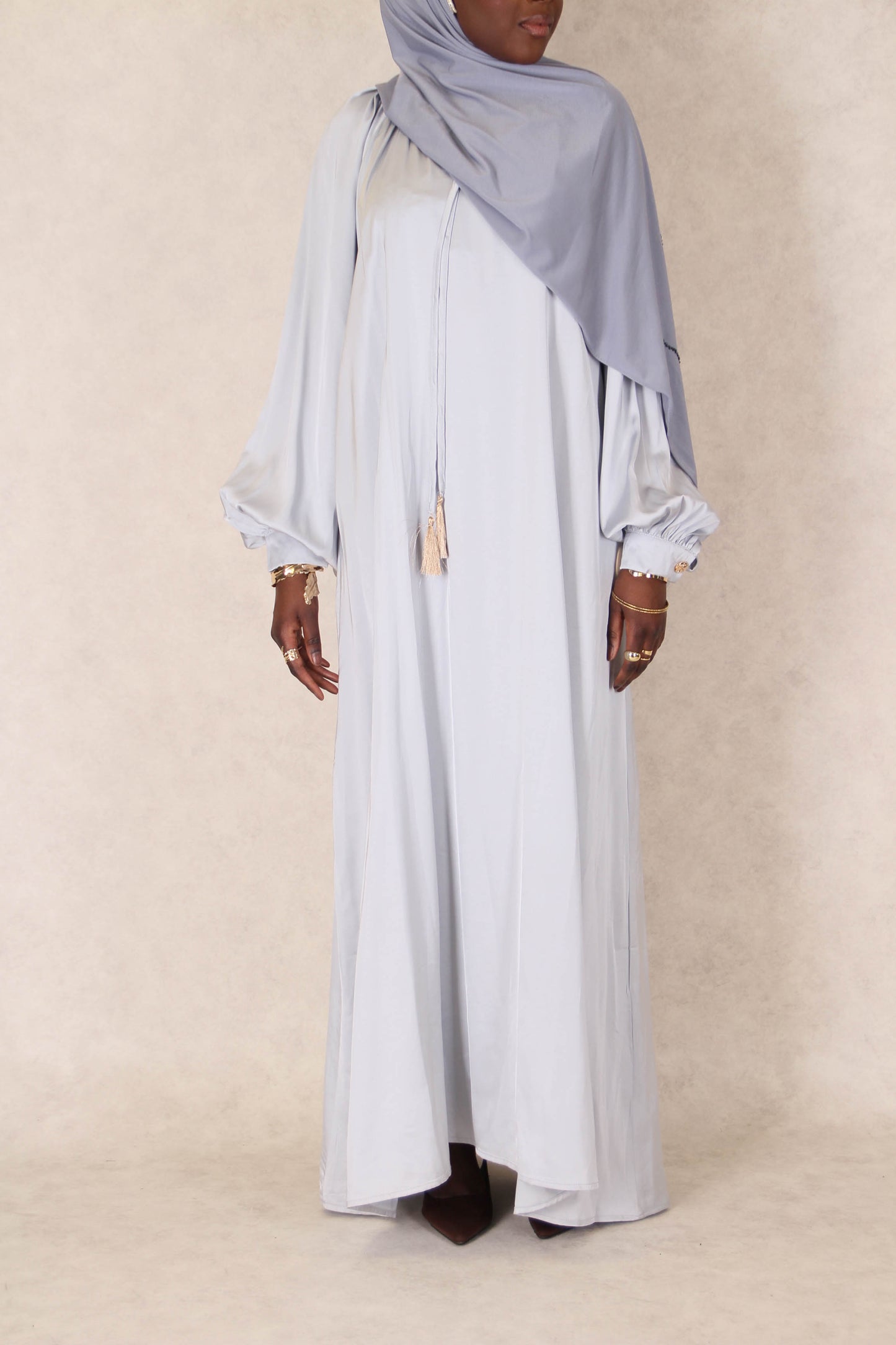 Robe Durrah - Bleu perlé