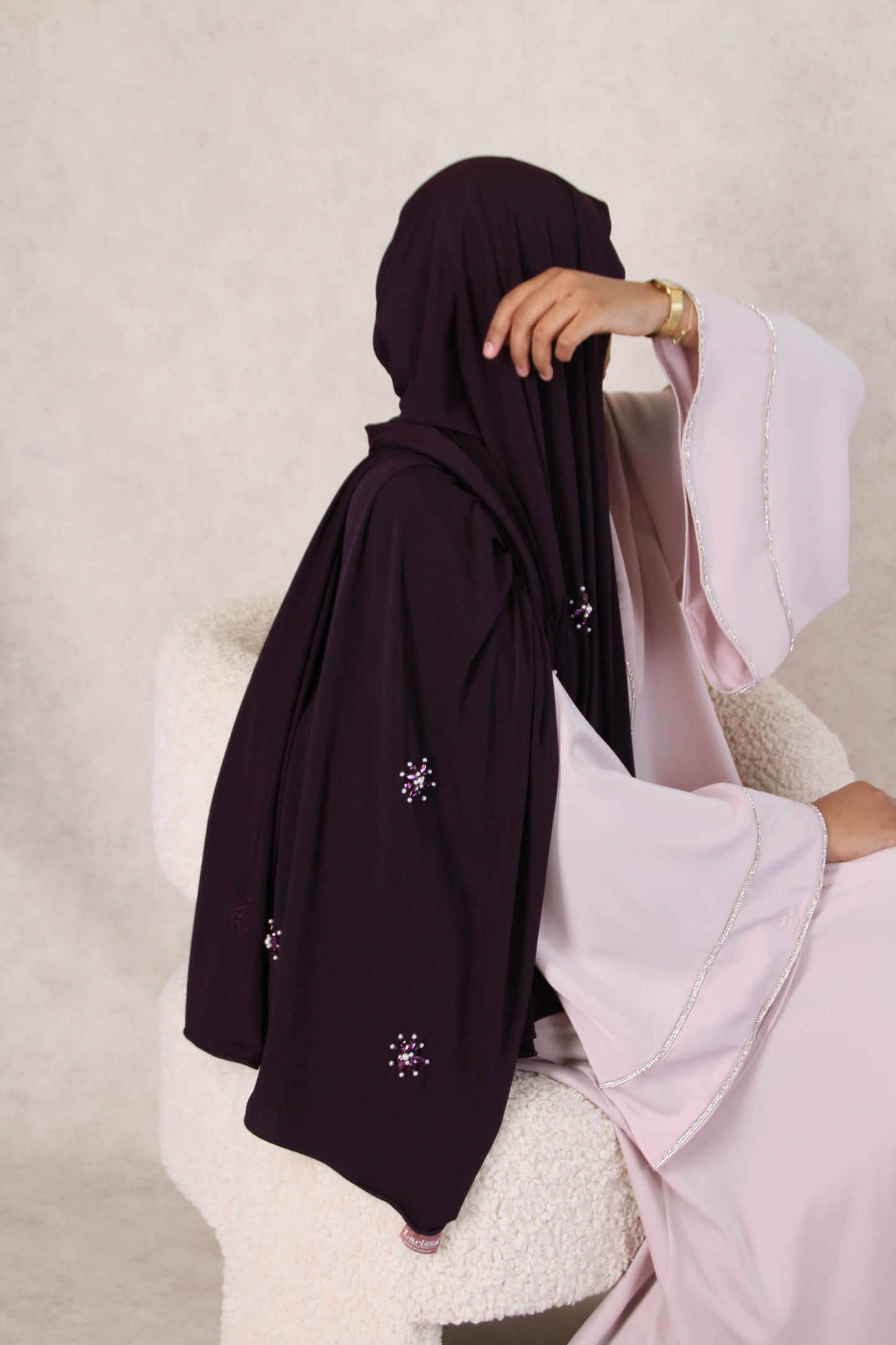 Hijab Yasmine - Violet