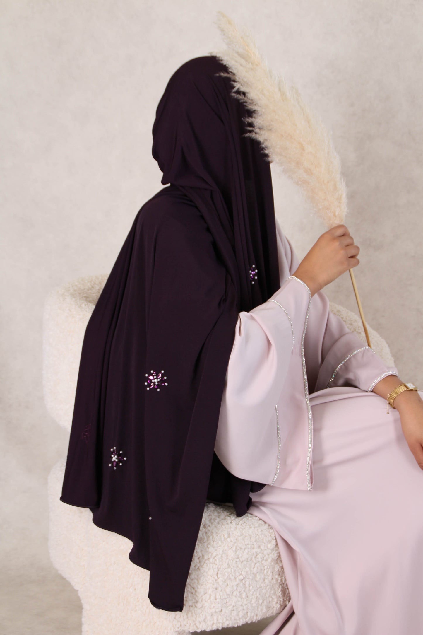 Hijab Yasmine - Violet