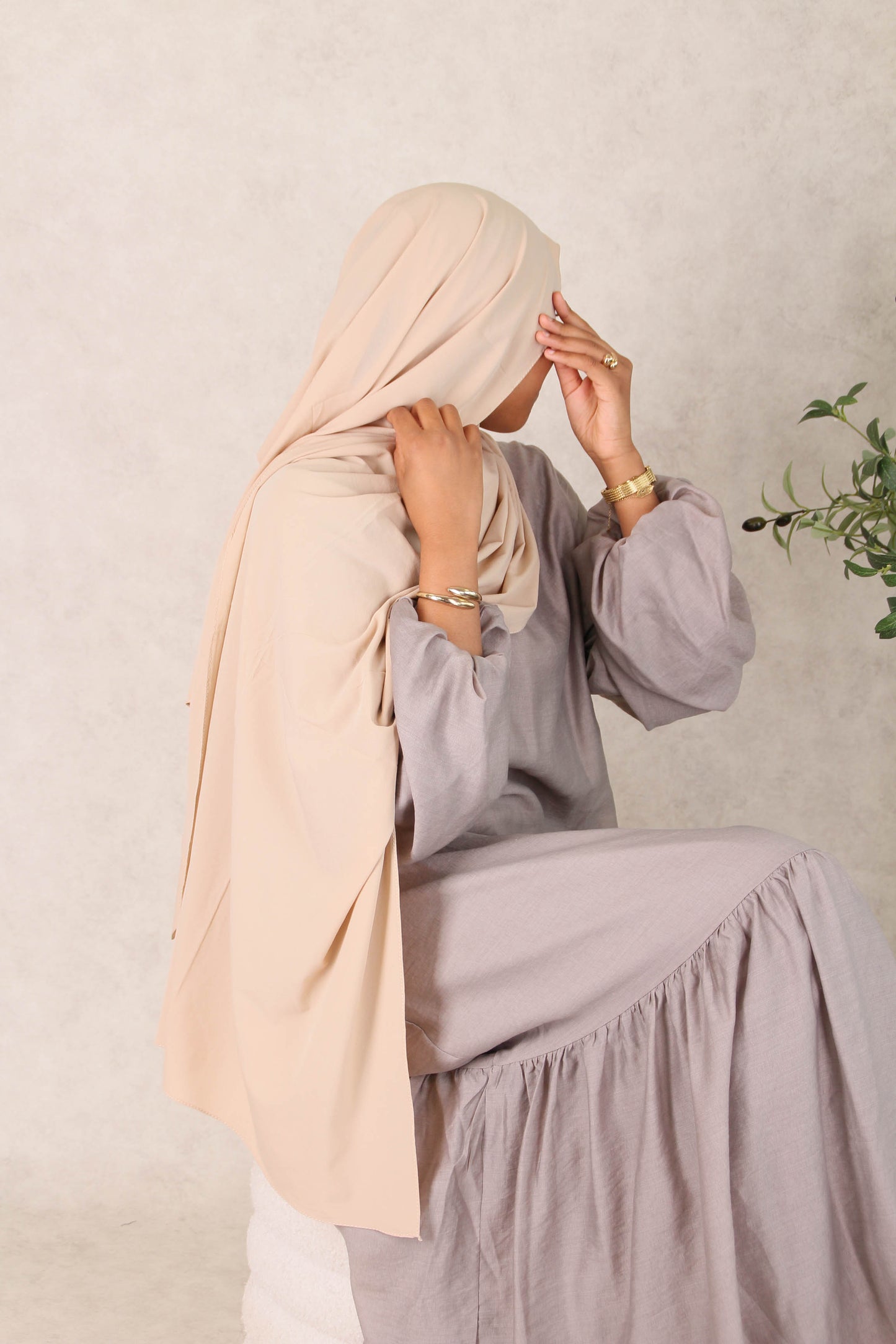 Hijab summer - Beige