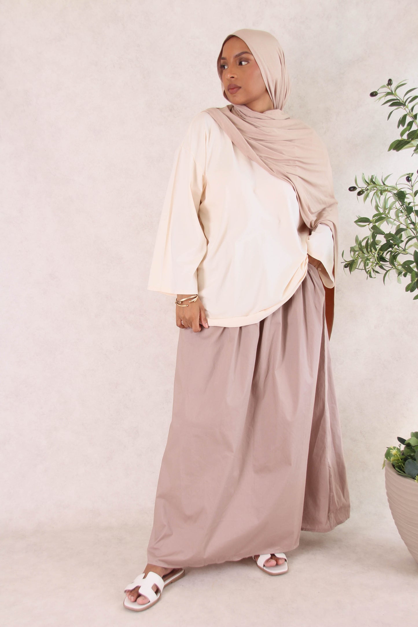 T-shirt coton - Beige