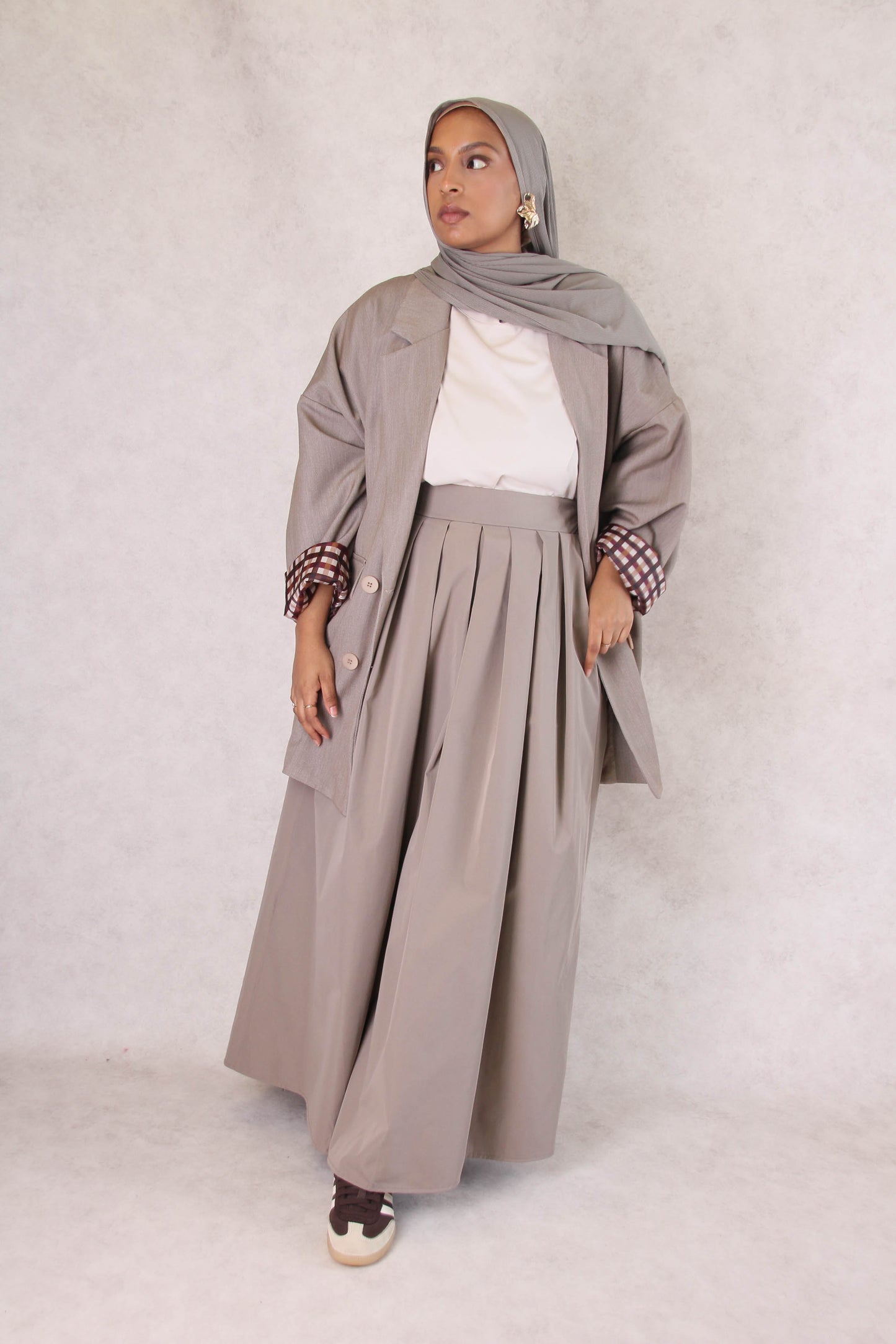 Veste Loose - Taupe