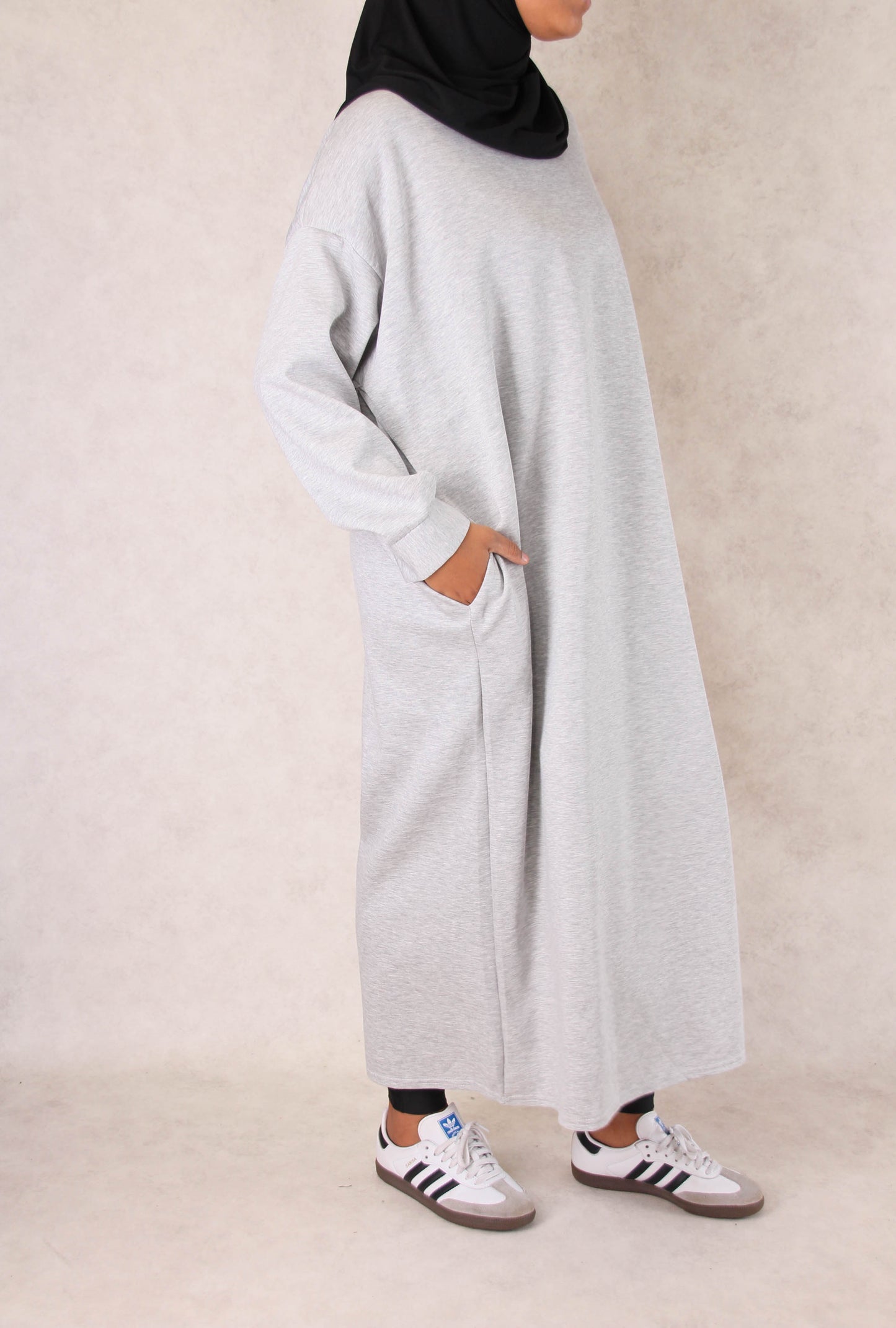 Pull Robe Essential - Gris clair