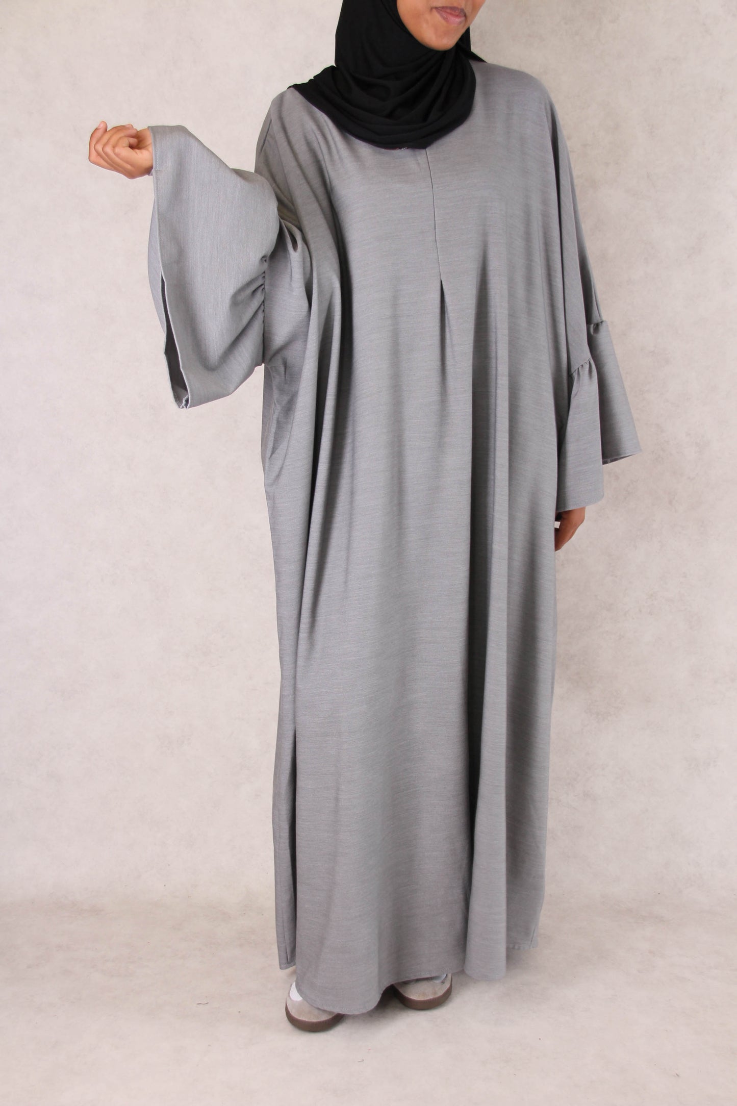 Abaya taqiyah - Gris perle