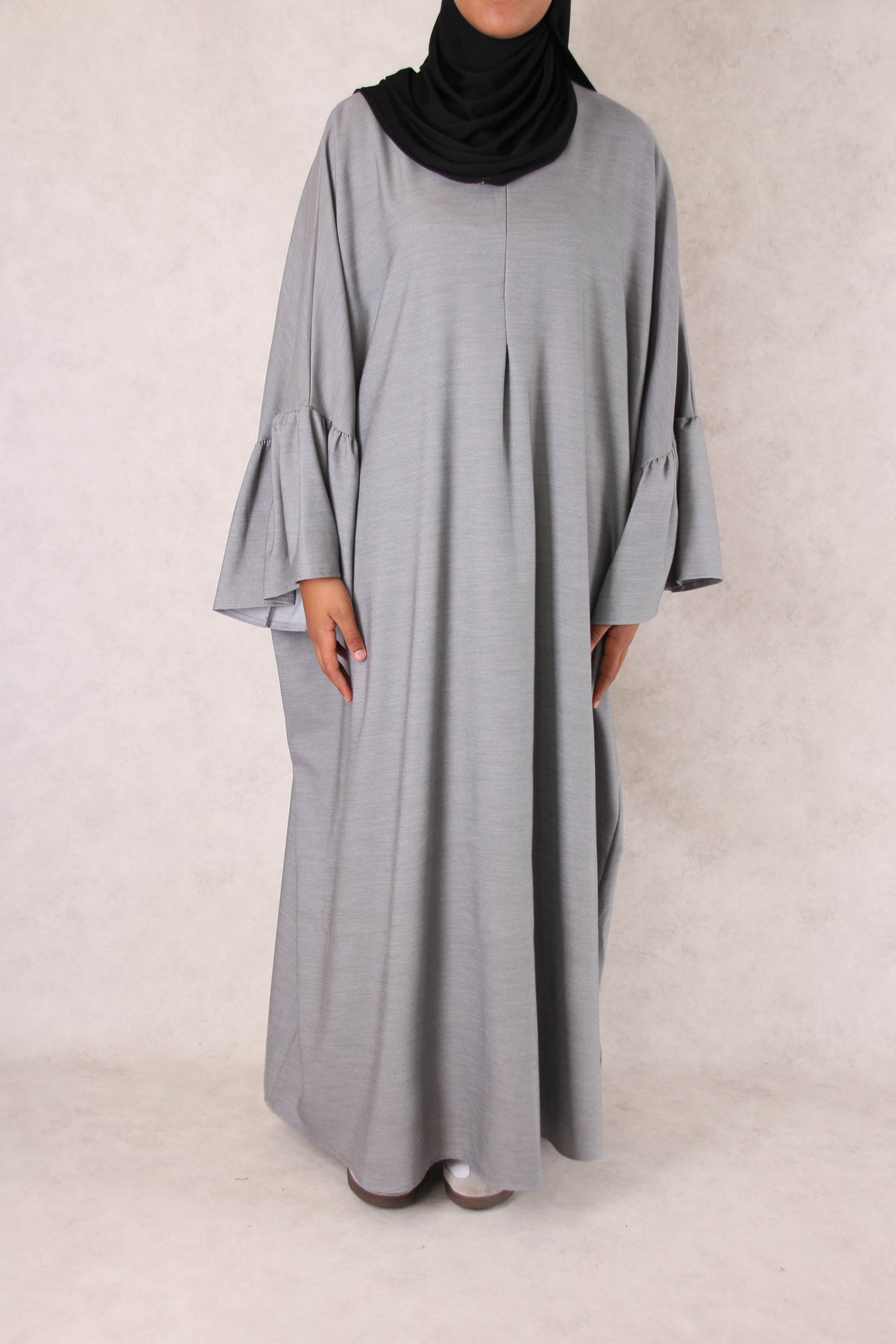 Abaya taqiyah - Gris perle