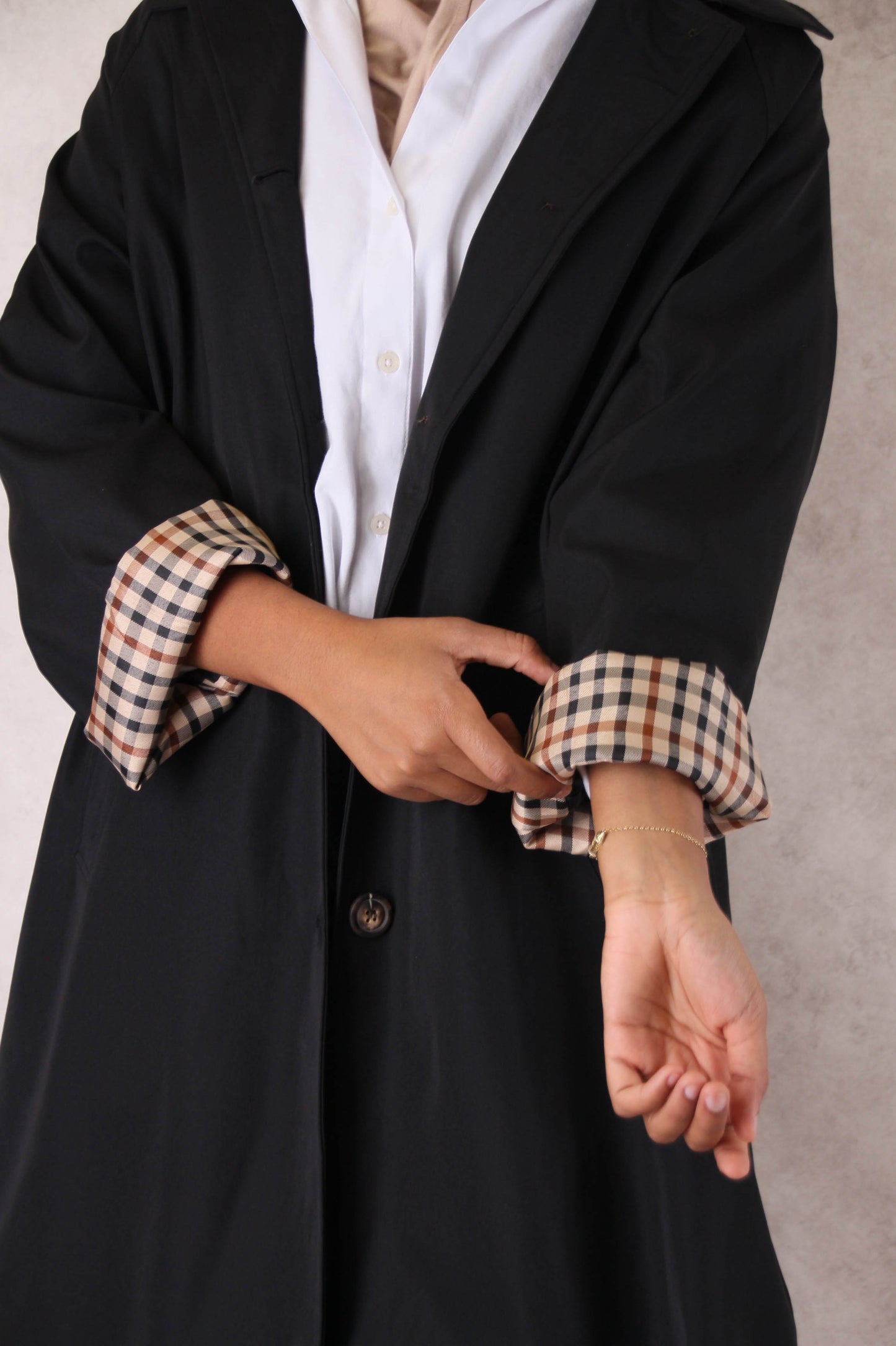 Trench Oversize - Noir