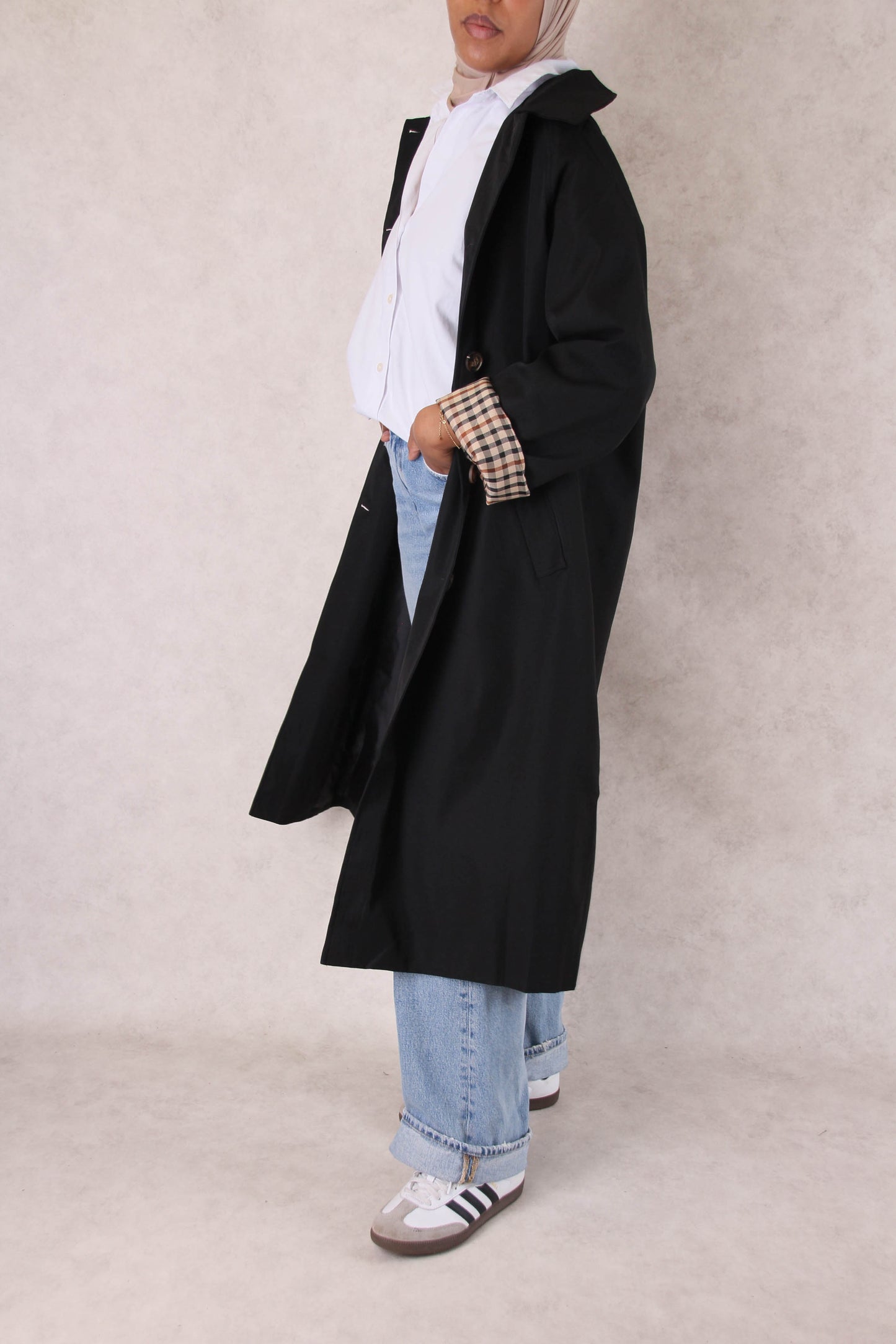 Trench Oversize - Noir