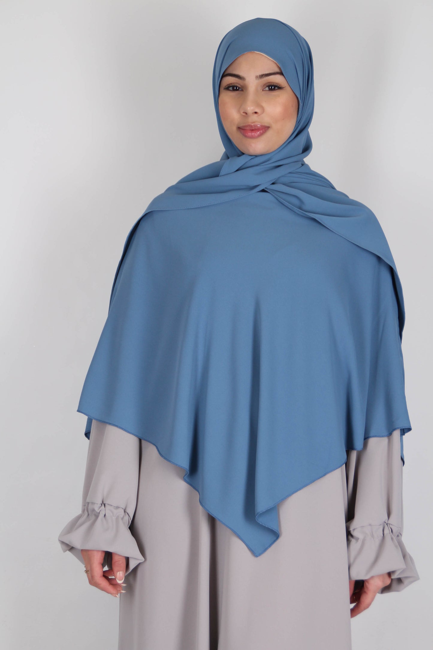 Hijab Malaisien - Bleu pétrole
