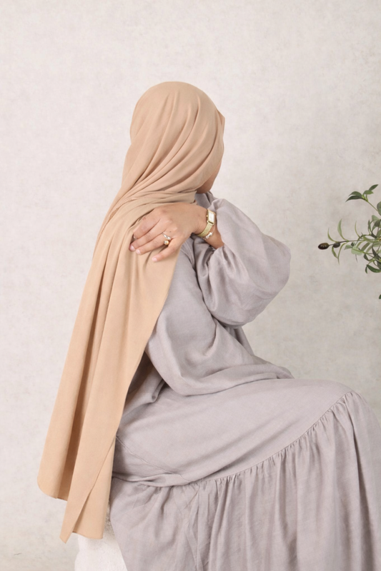 Hijab summer - Camel Nude