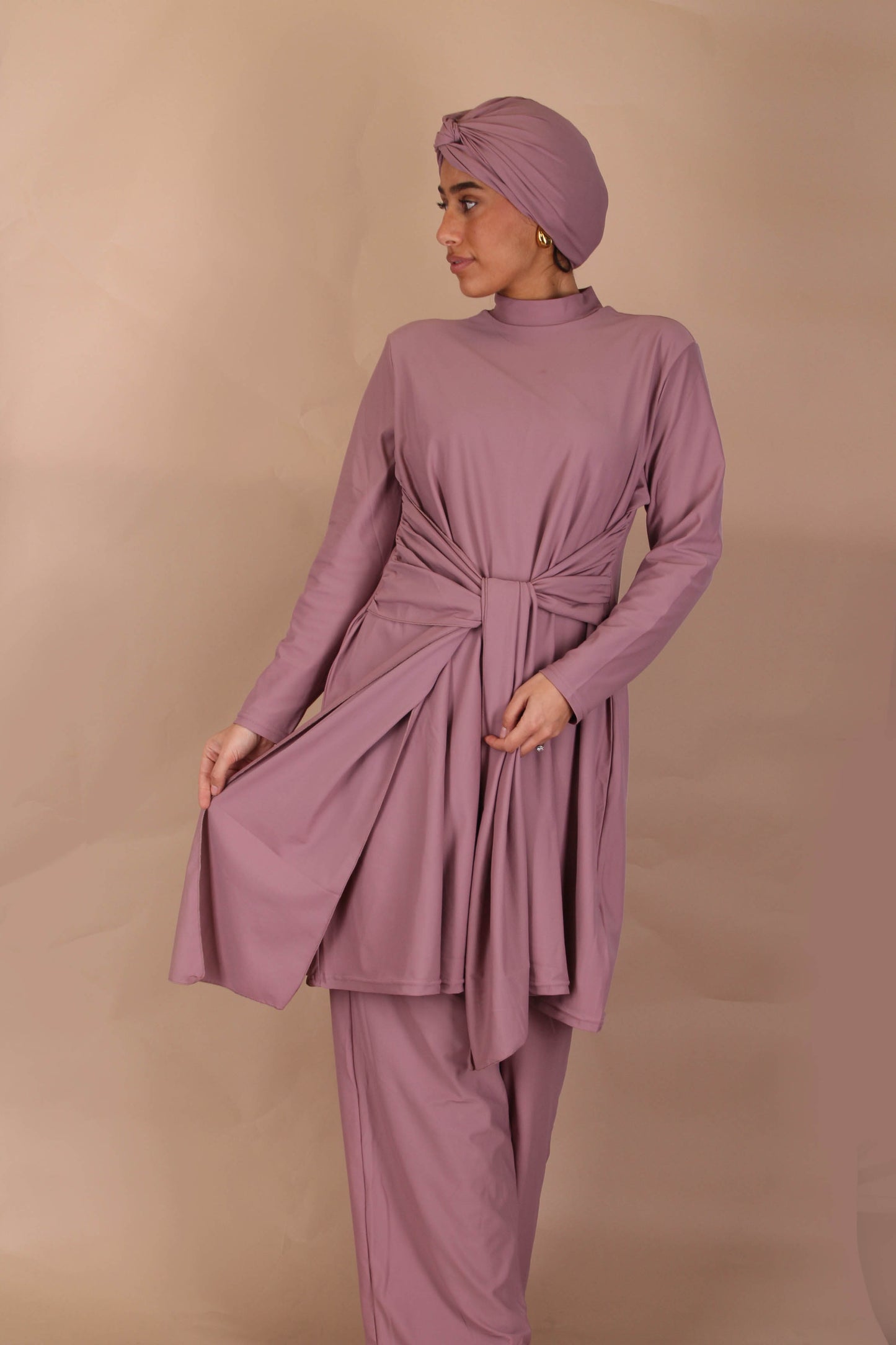Burkini Maldives - Vieux rose