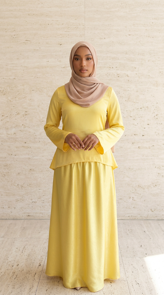 Ensemble Camélia - jaune