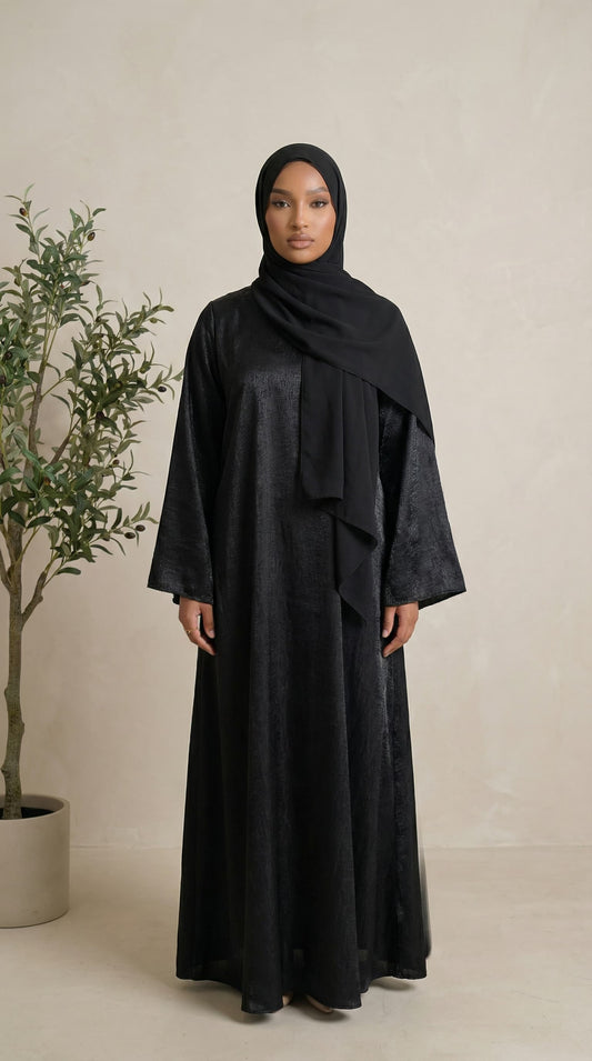 Robe nacré Magnolia - Noir