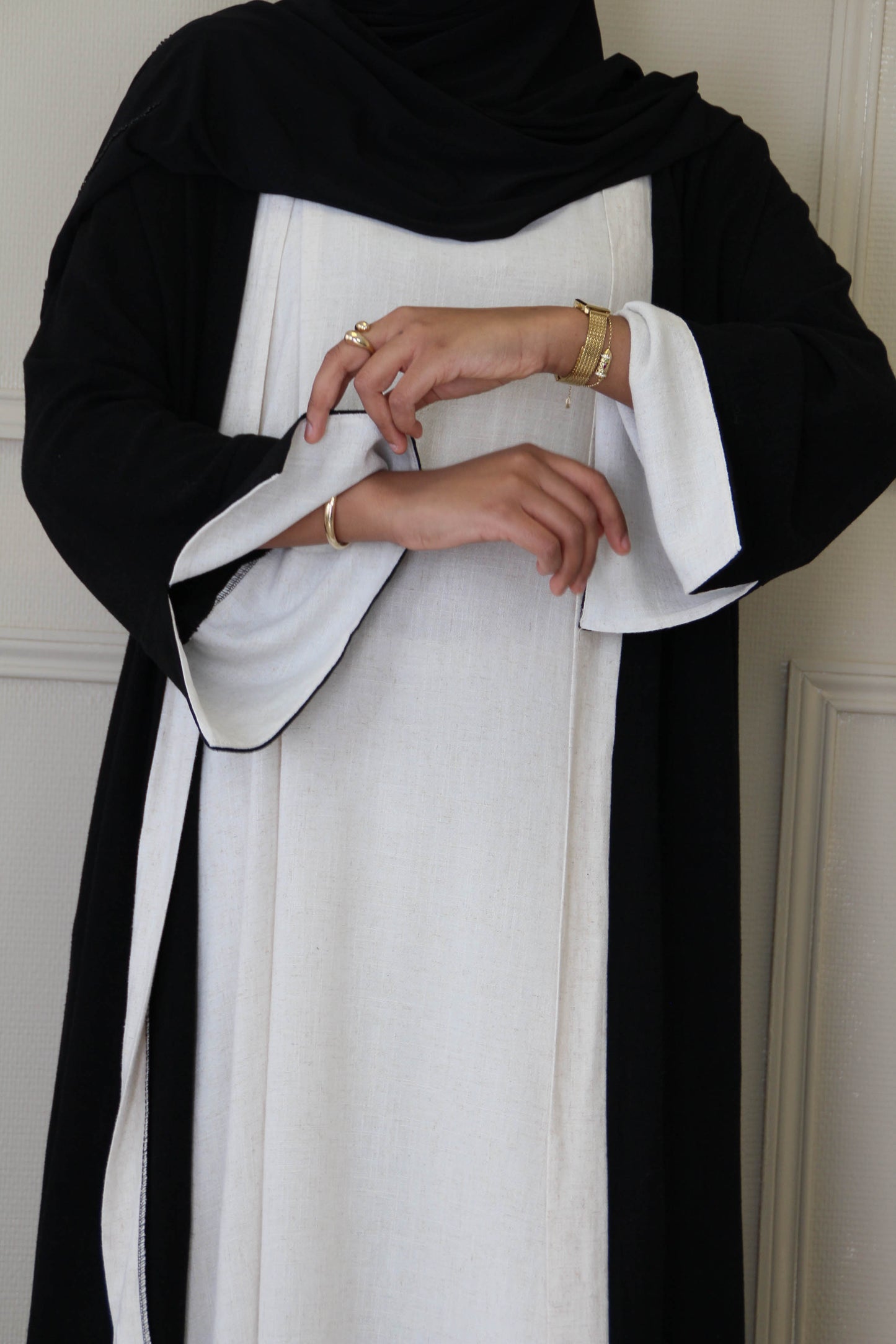 Ensemble Talya : Noir et Beige