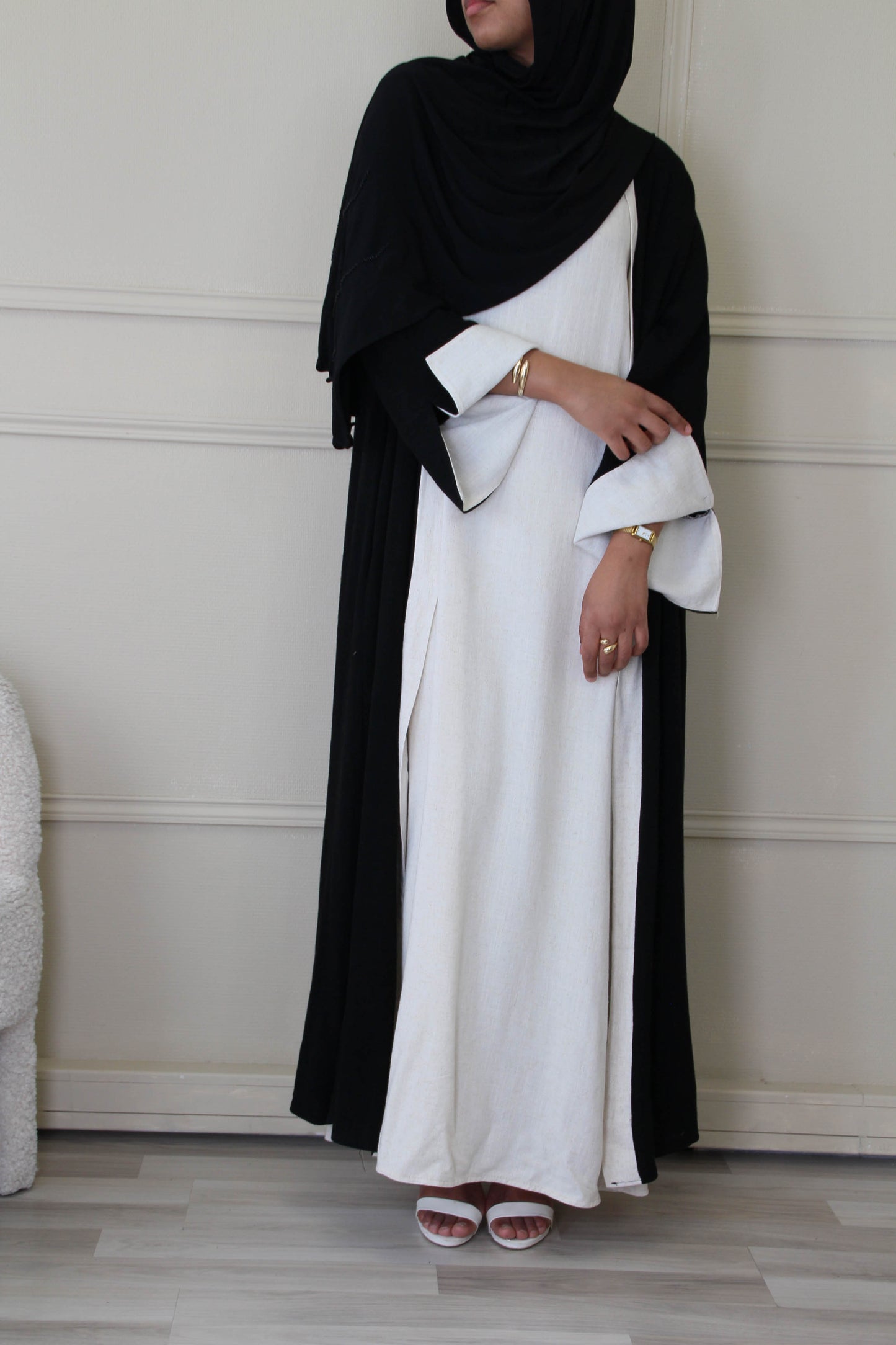 Ensemble Talya : Noir et Beige