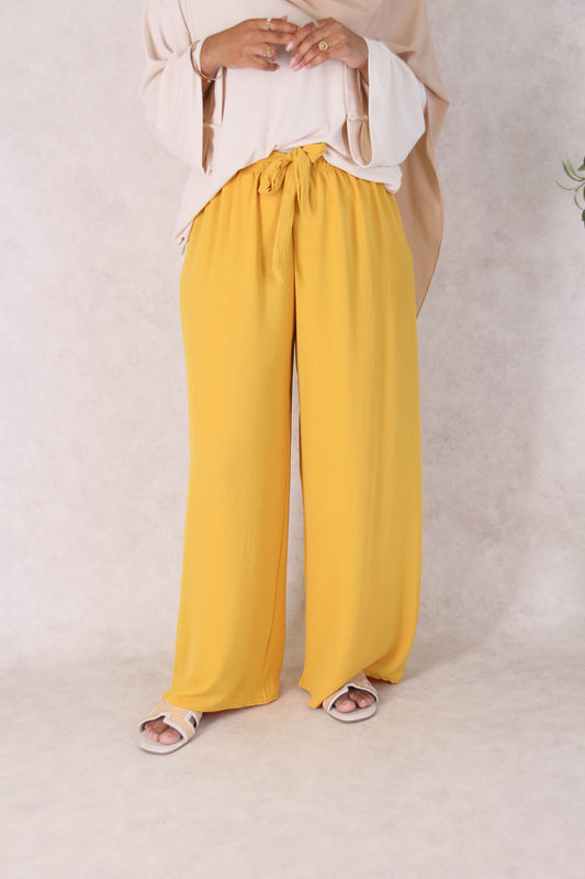 Pantalon Amelia - Moutarde
