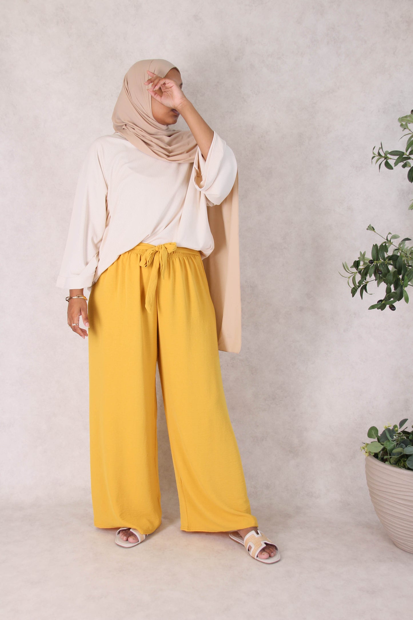 Pantalon Amelia - Moutarde