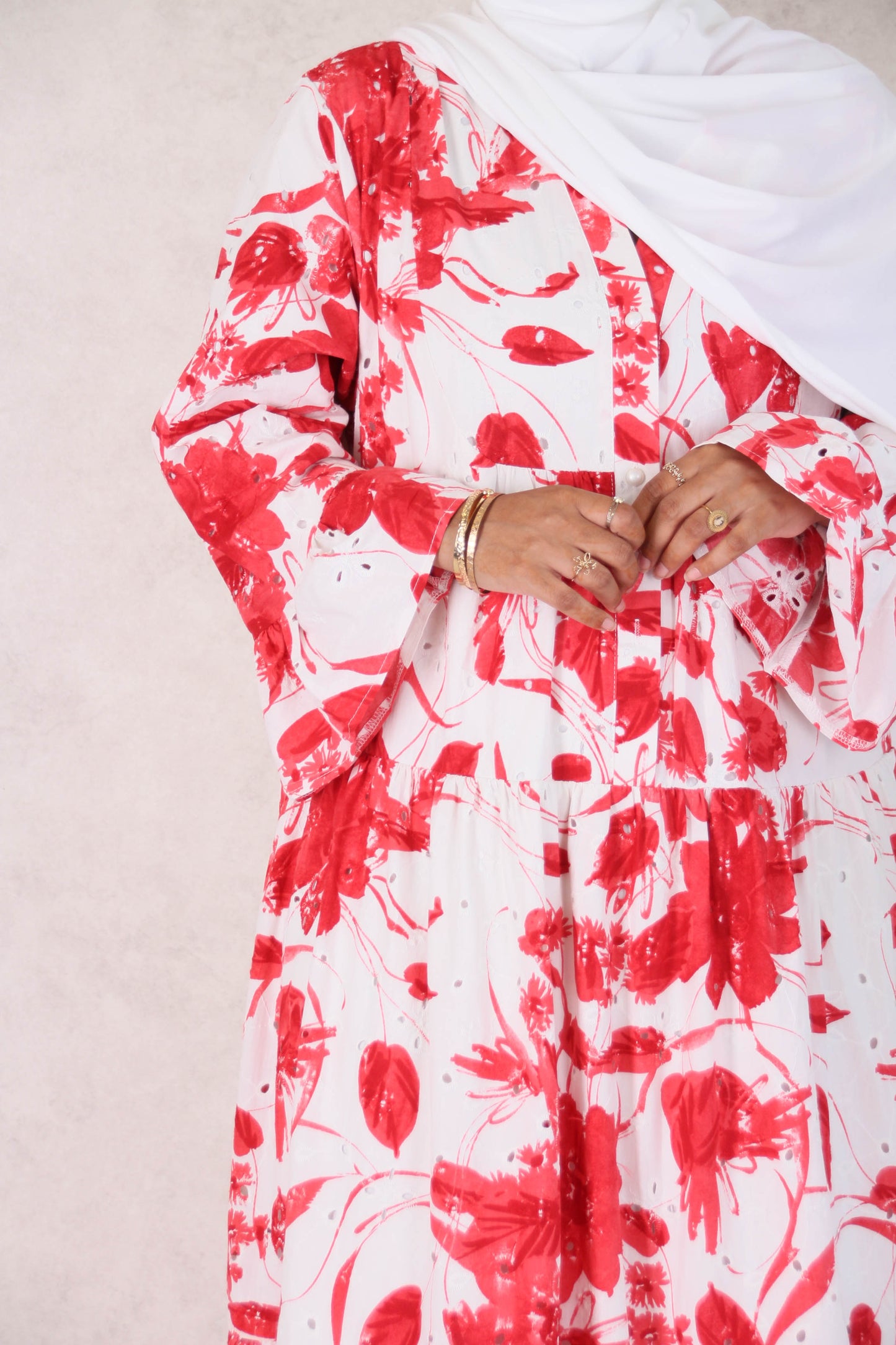 Robe Coton coquelicot