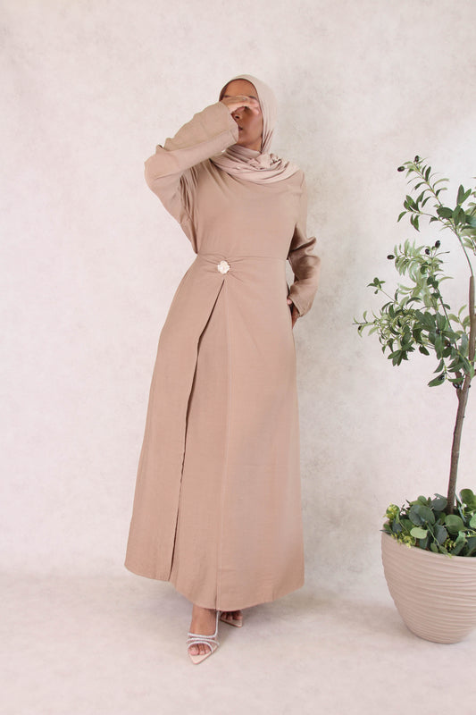 Robe Nour - Camel