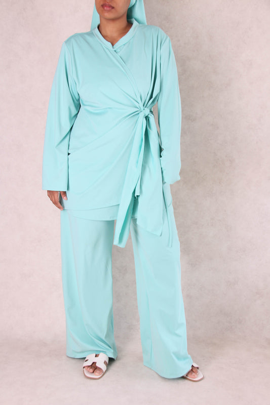 Burkini Moorea – Bleu lagon