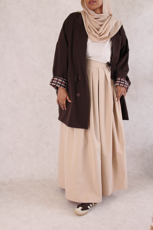 Veste Loose - Choco