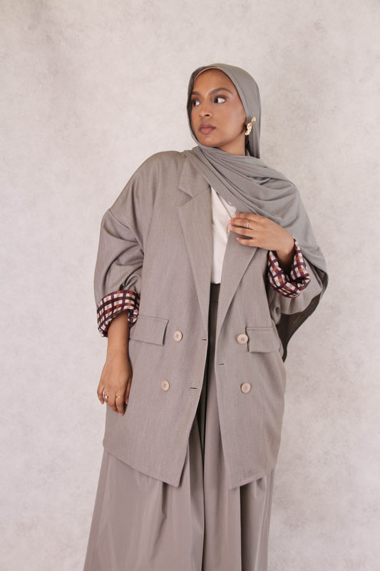 Veste Loose - Taupe