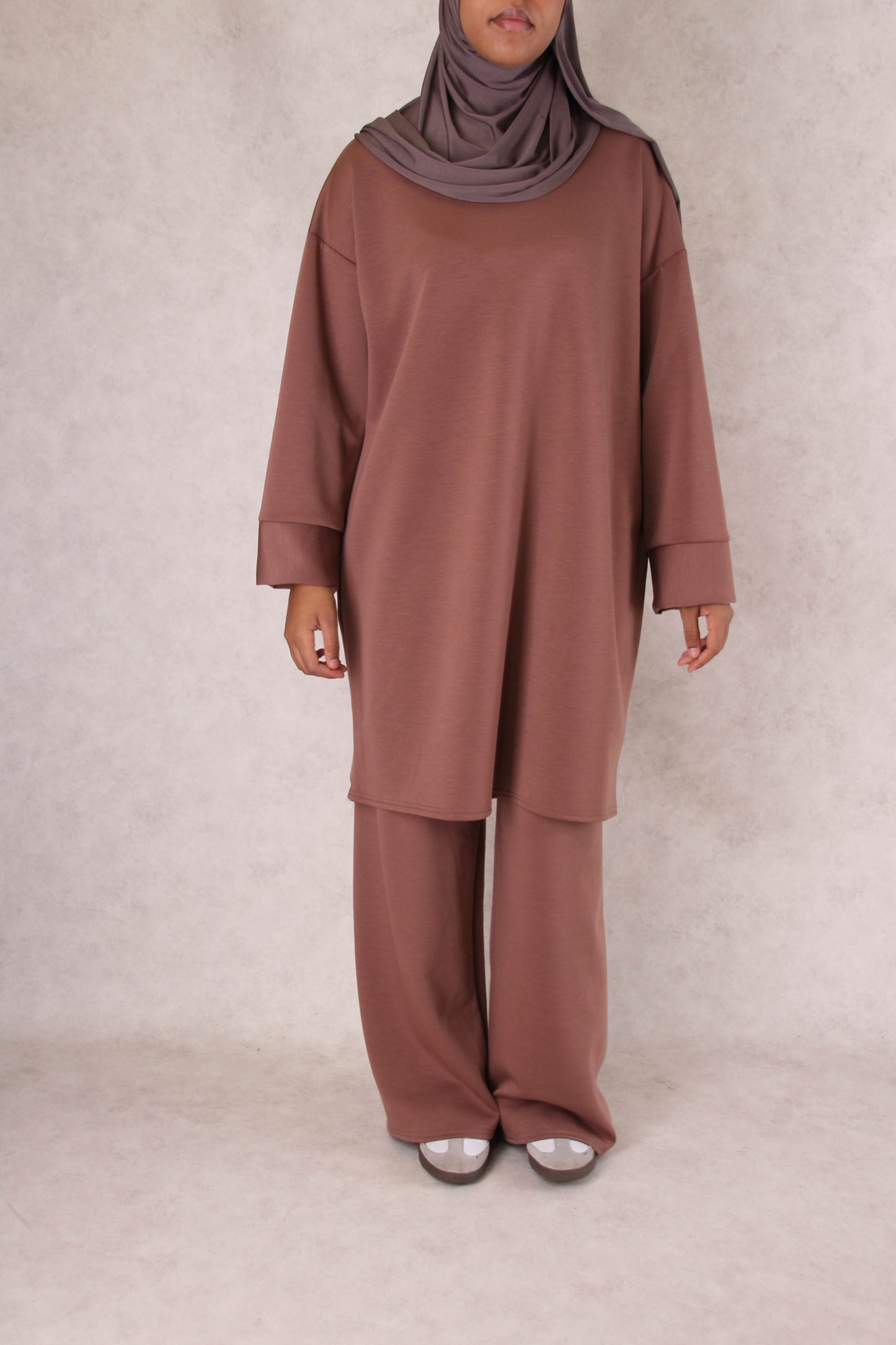 Ensemble long Soft Line - Bois de rose