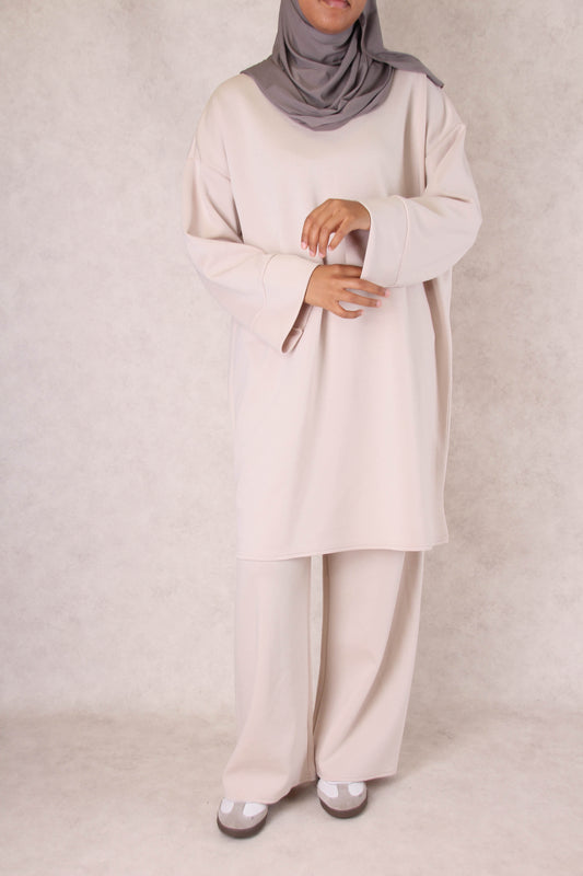 Ensemble long Soft Line - Beige