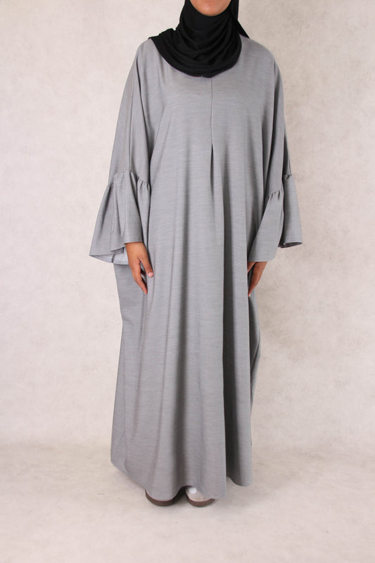 Abaya taqiyah - Gris perle