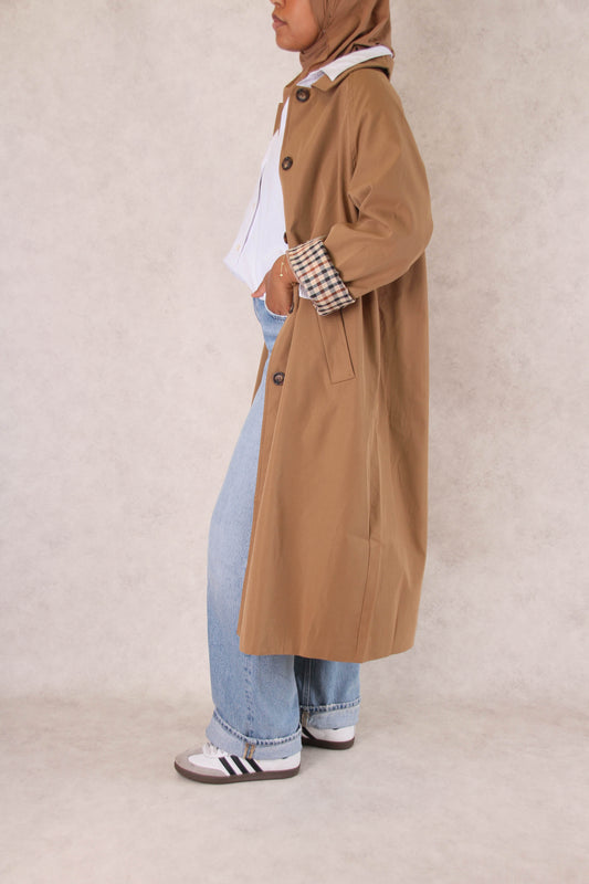 Trench Oversize - Camel