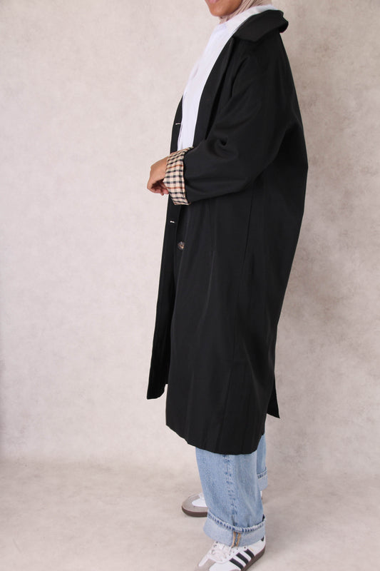 Trench Oversize - Noir