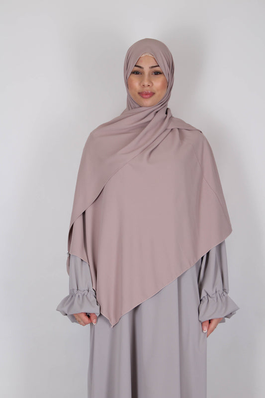 Hijab Malaisien - Taupe