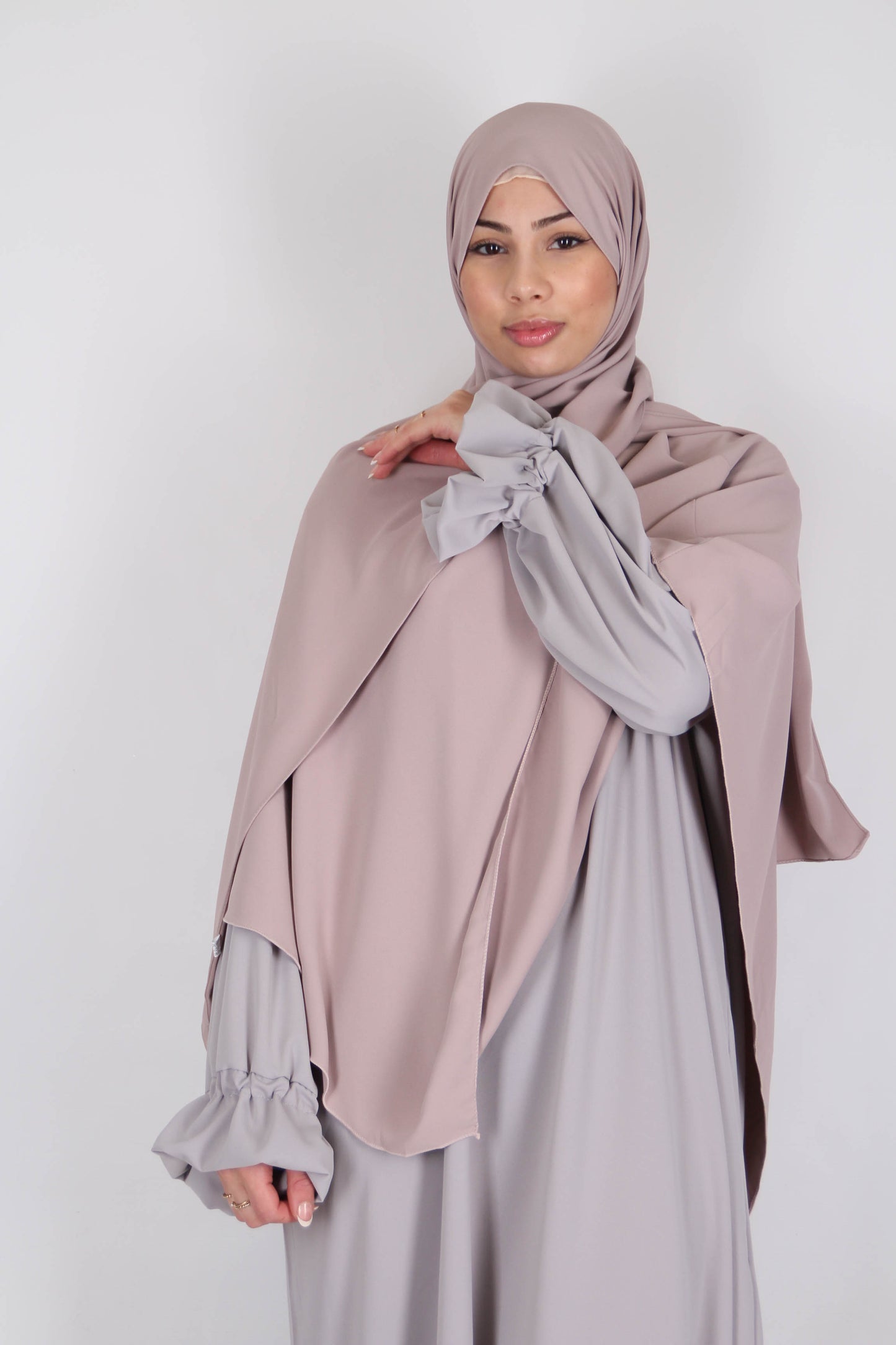 Hijab Malaisien - Taupe