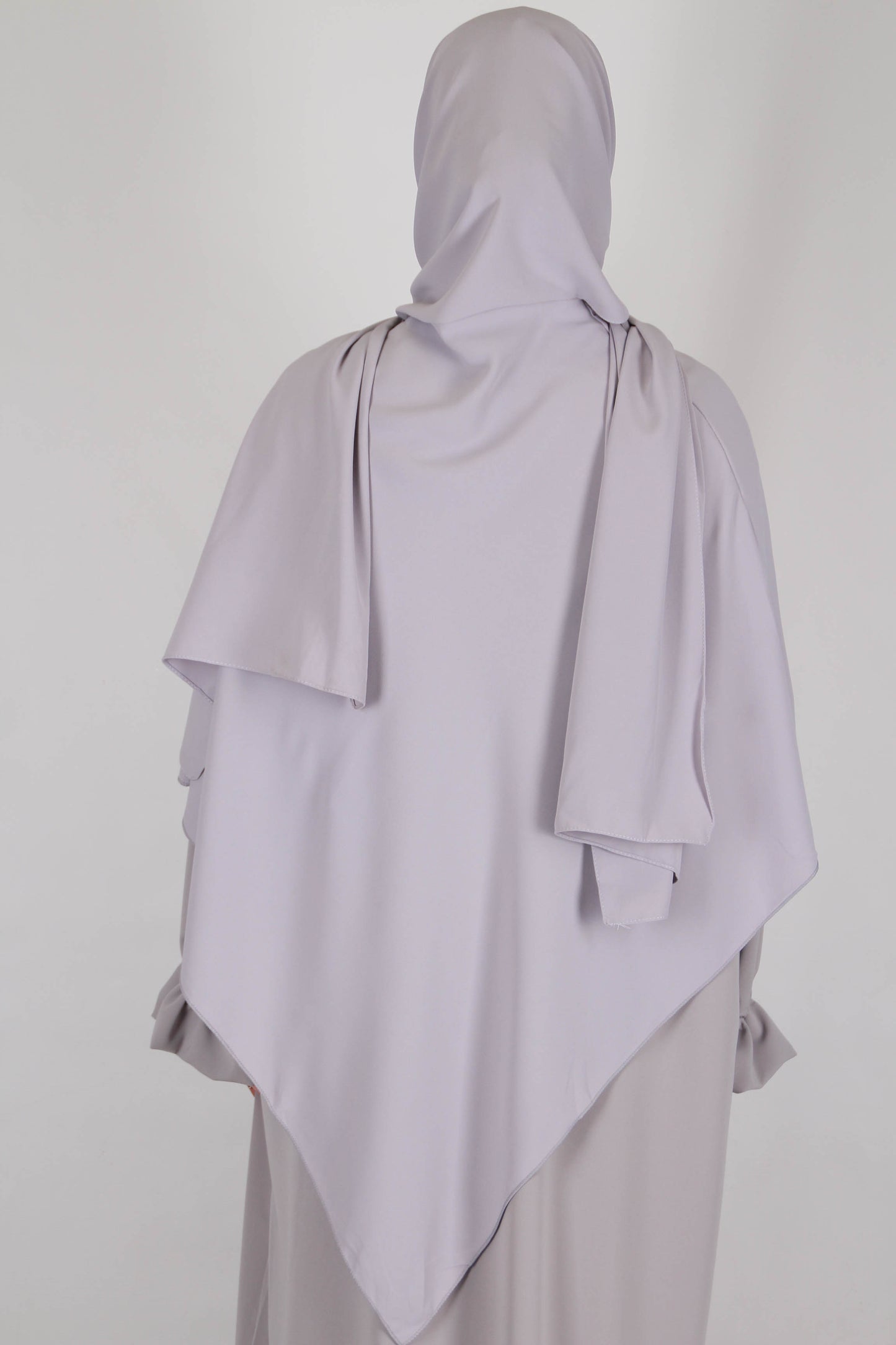 Hijab Malaisien - Gris clair